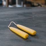 Beeswax Taper Candles