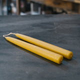 Beeswax Taper Candles